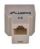 Picture of Lanberg AD-RJ45-2RJ45-OU network splitter Beige