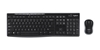 Изображение Logitech Wireless Combo MK270 keyboard Mouse included RF Wireless QWERTY US International Black, Silver