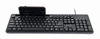 Picture of Gembird Multimedia Keyboard with Phone Stand Black