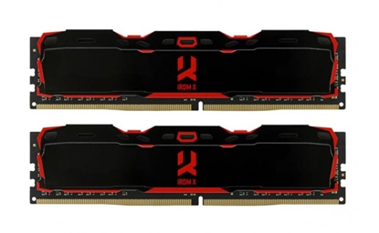 Attēls no GOODRAM IRDM X 16GB (2x8GB) 3200MHz CL16 - IR-X3200D464L16SA/16GDC Black