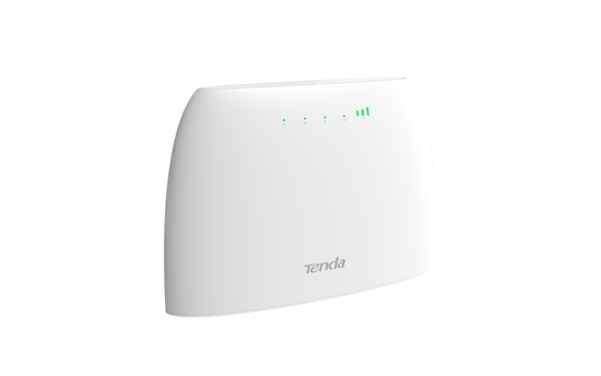 Изображение Tenda N300 wireless router Fast Ethernet Single-band (2.4 GHz) 4G White