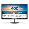 Изображение AOC V4 Q32V4 computer monitor 80 cm (31.5") 2560 x 1440 pixels 2K Ultra HD LED Black