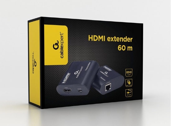 Изображение CABLE ADAPTER HDMI EXTENDER/W/RJ45 DEX-HDMI-03 GEMBIRD