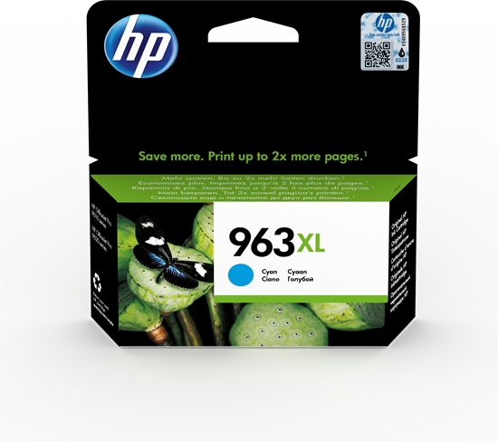 Picture of HP 963XL High Yield Cyan Original Ink Cartridge