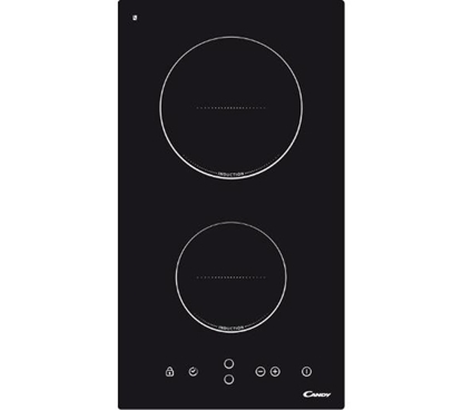 Picture of Candy CID 30/G3 Black Built-in 60 cm Zone induction hob 2 zone(s)