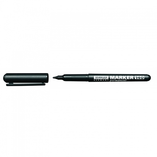 Picture of Permanent marker STANGER M140, 1 mm, Bullet tip, Black 1213-358 1 pcs.