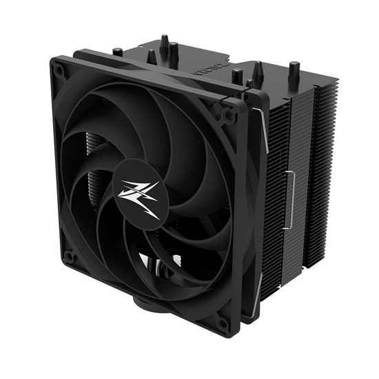 Picture of Zalman CNPS10X PERFORMA BLACK,High performance BLACK coated CPU cooler, 135mm EBR PWM Fan , 700 -1500RPM, max 28.0dBA, Intel LGA 2066, 2011-V3 115x, 1200, AMD AM4 Processor Air cooler 13.5 cm