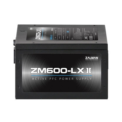 Attēls no Zalman ZM600-LXII power supply unit 600 W 20+4 pin ATX ATX Black