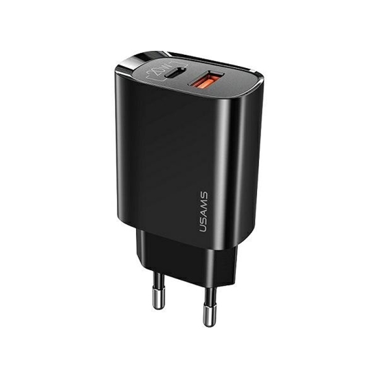 Изображение Ładowarka sieciowa 1xUSB-C+1xUSB T35 20W PD3.0 QC3.0 Fast charging