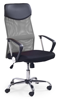 Attēls no Topeshop KRZESŁO NEMO SZARE office/computer chair Padded seat Mesh backrest