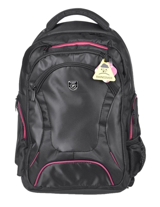 Picture of Port Designs 160510 backpack Nylon Black