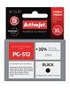 Изображение Activejet AC-512R Ink cartridge (replacement for Canon PG-512; Premium; 18 ml; black)