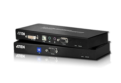 Attēls no Aten USB DVI KVM Extender with Audio and RS-232 (60m)