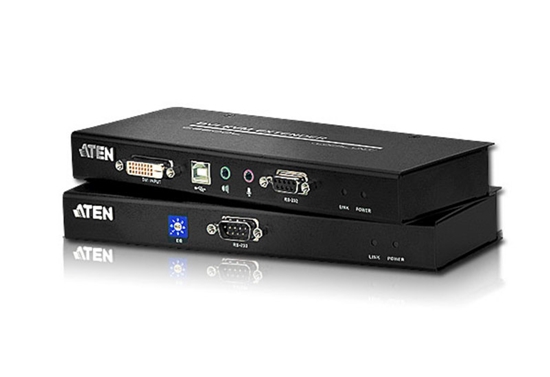 Изображение Aten USB DVI KVM Extender with Audio and RS-232 (60m)