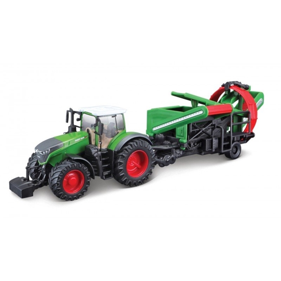 Picture of Bburago Fendt 1050 Vario Tractor Kids with cultivator