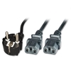 Picture of Kabel zasilający MicroConnect Y-Cord, 2 x C13, 3m (PE011330)