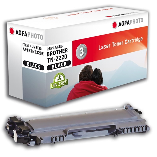 Изображение Toner AgfaPhoto Black Zamiennik TN-2220 (APTBTN2220E)