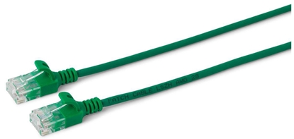 Изображение MicroConnect U/UTP CAT6A Slim 0.25M Green