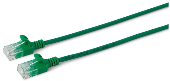 Изображение MicroConnect U/UTP CAT6A Slim 7.5M Green