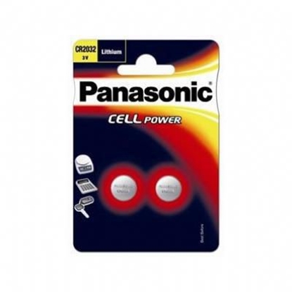 Picture of 1x2 Panasonic CR 2032 Lithium Power