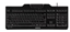 Attēls no CHERRY KC 1000 SC keyboard USB AZERTY Belgian Black