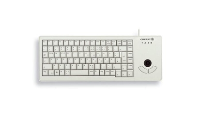 Picture of CHERRY XS Trackball keyboard USB QWERTZ German Grey