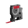 Picture of DYMO D1 Standard - Black on Red - 9mm