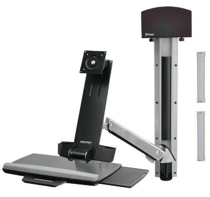 Picture of ERGOTRON SV Sit-Stand Combo System black