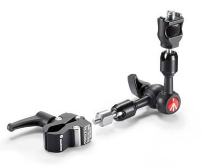 Attēls no Manfrotto Zestaw przegubowe ramię wraz z klamrą (244MICROKIT)