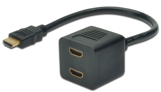 Picture of MicroConnect HDMI - HDMI, 0.2, Czarny (MONJK8)