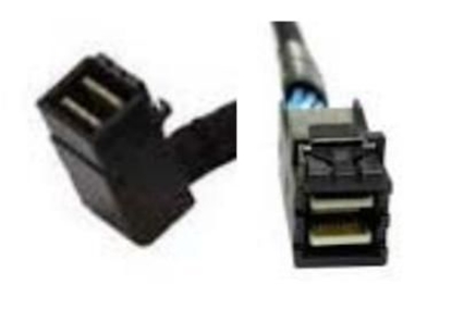 Изображение Intel AXXCBL650HDHRT Serial Attached SCSI (SAS) cable 0.65 m Black