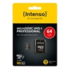 Picture of Intenso microSDXC           64GB Class 10 UHS-I Professional