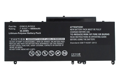 Изображение Bateria CoreParts Laptop Battery For Dell