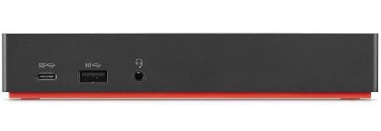 Picture of Lenovo ThinkPad USB-C Dock Gen 2 Wired USB 3.2 Gen 1 (3.1 Gen 1) Type-C Black