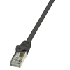 Изображение LogiLink Patchcord CAT 5e F/UTP, 1m, czarny (CP1033S)