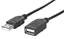 Attēls no Manhattan USB-A to USB-A Extension Cable, 1.8m, Male to Female, 480 Mbps (USB 2.0), Equivalent to Startech USBEXTAA6BK, Hi-Speed USB, Black, Lifetime Warranty, Polybag