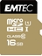 Изображение EMTEC MicroSD Card  16GB SDHC CL.10 Gold inkl. Adapter Bl.