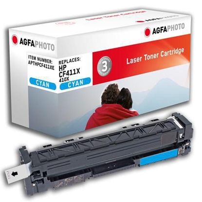 Изображение Toner AgfaPhoto Cyan Zamiennik 410X (APTHPCF411XE)