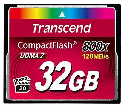 Attēls no Transcend Compact Flash     32GB 800x