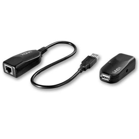 Picture of Lindy Cat.5 USB 2.0 Extender 50m, 1 Port