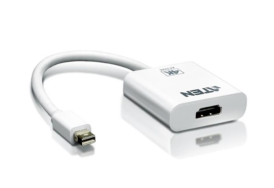 Picture of Aten 4K Active mini DisplayPort to HDMI converter, 3D, up 3840 by 2160 @30Hz