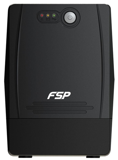 Picture of FSP FP 1500 1000VA/600W,INPUT VOLTAGE: 110/120VAC OR 220/230/240VAC, INPUT/VOLTAGE RANGE: 81-145VAC / 162-290VAC, INPUT FREQUENZ 60/50 HZ, 2*12V/9AH, 4*SCHUKO, AVR 