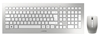 Picture of CHERRY DW 8000 Wireless Keyboard & Mouse Set, Silver/White, USB (QWERTY - UK)