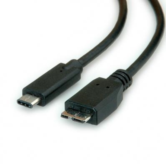 Picture of ROLINE USB 3.1 Cable, C-Micro B, M/M 1m