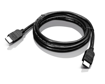 Attēls no Kabel Lenovo HDMI - HDMI 2m czarny (00XL114)