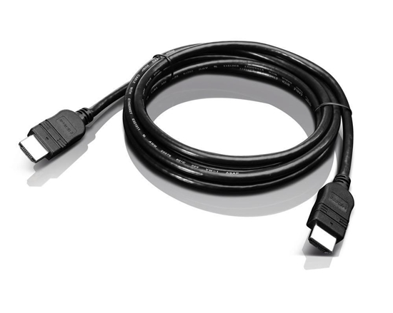 Изображение Kabel Lenovo HDMI - HDMI 2m czarny (00XL114)