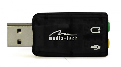 Attēls no VIRTU 5.1 USB - Karta dźwiękowa USB oferująca wirtualny dźwięk 5.1 MT5101