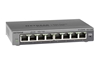 Picture of Netgear GS108E Managed Gigabit Ethernet (10/100/1000) Black