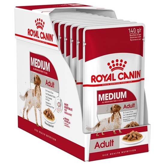 Picture of ROYAL CANIN SHN Medium Adult in sauce - wet food for adult dogs - 10x140g