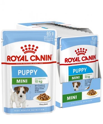 Attēls no ROYAL CANIN SHN Mini Puppy in sauce - wet puppy food - 12X85g